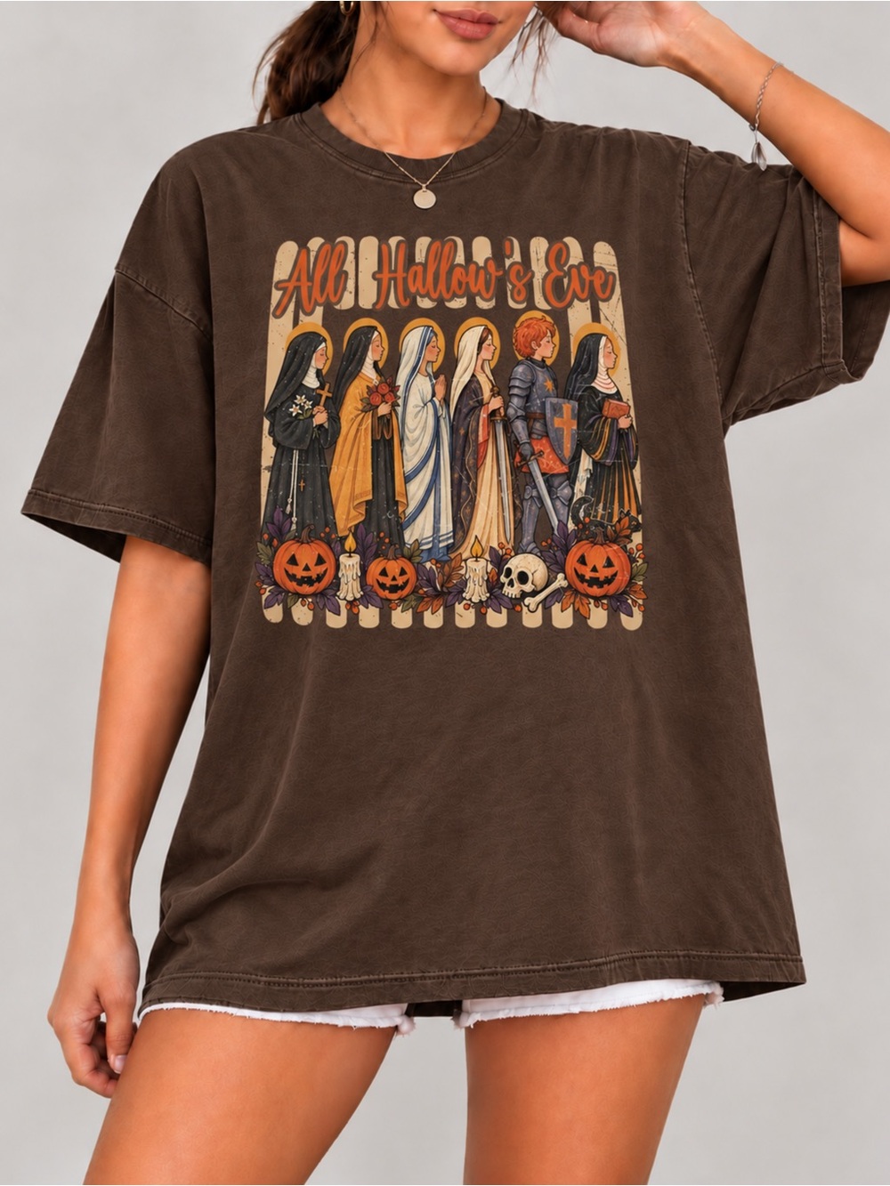 All Hallow's Eve Halloween Graphic Tee Christian Fall Unisex T-shirt